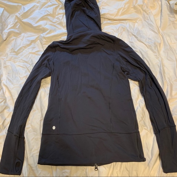 Lululemon In Stride Jacket Size 8 Grey/Purple - Picture 5 of 9